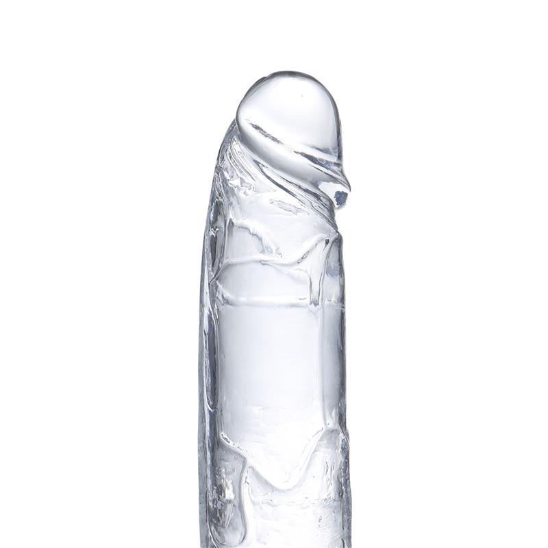 Dildo realista transparente 18cm
