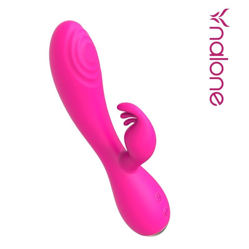 Conejito vibrador con pulsación