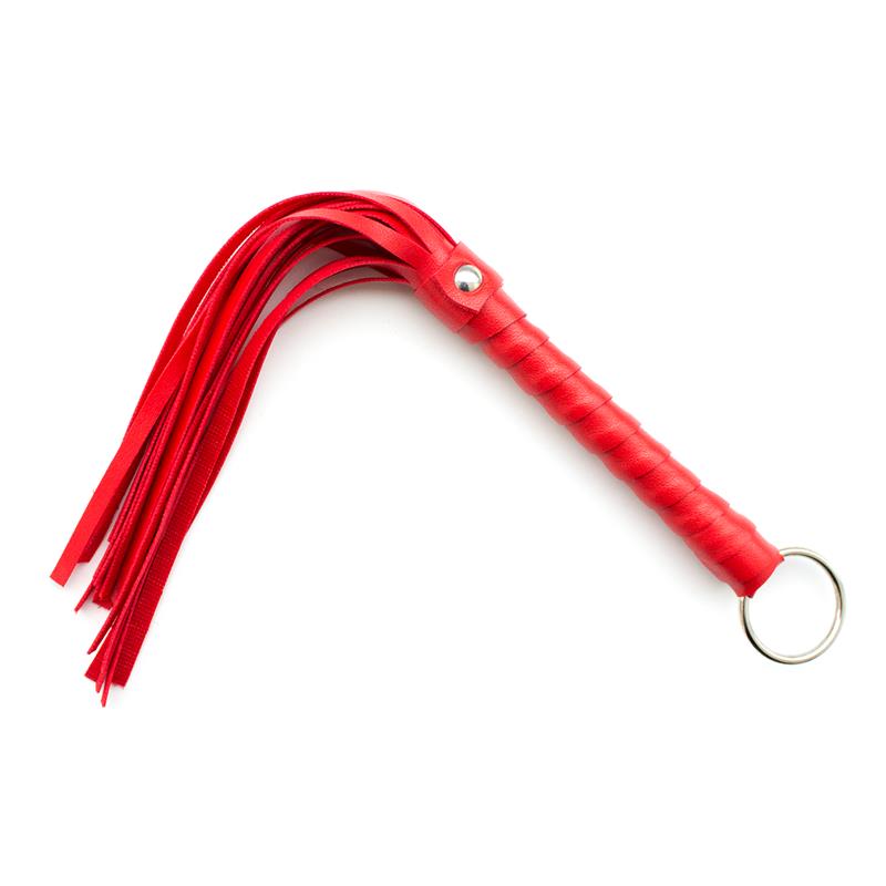 Mini flogger 28 cm rojo