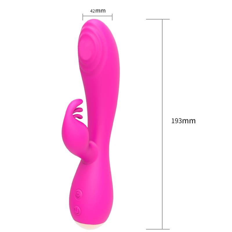 Conejito vibrador con pulsación