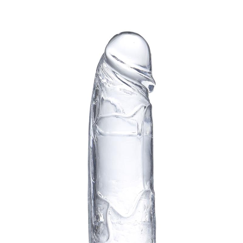 Dildo realista transparente 18cm