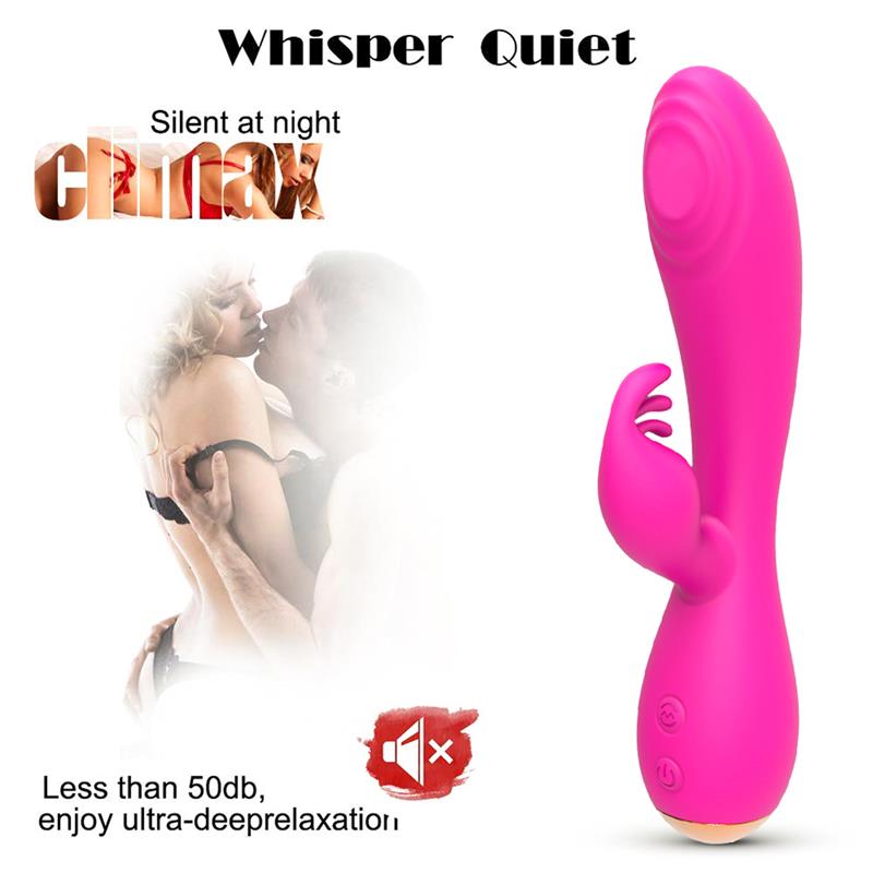 Conejito vibrador con pulsación